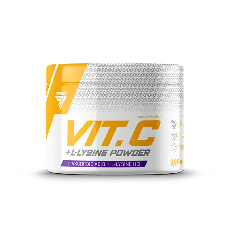 TREC VIT C + L- LYSINE POWDER